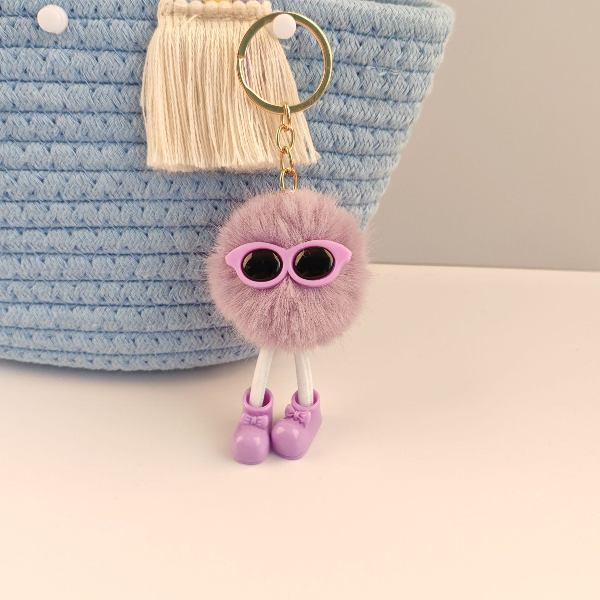 Wholesale 6pcs/pack Long-legged plush doll pendant
